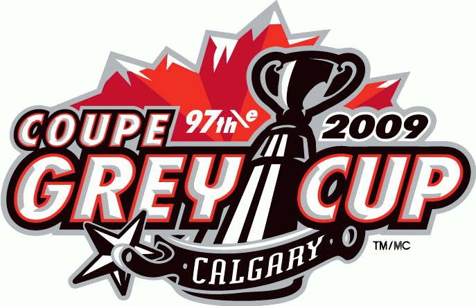 grey cup 2009 primary logo iron on transfers for T-shirts